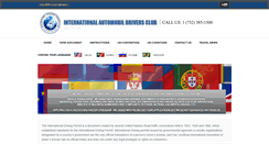 Desktop Screenshot of international-drivers-license.org