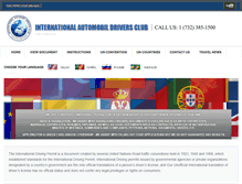 Tablet Screenshot of international-drivers-license.org